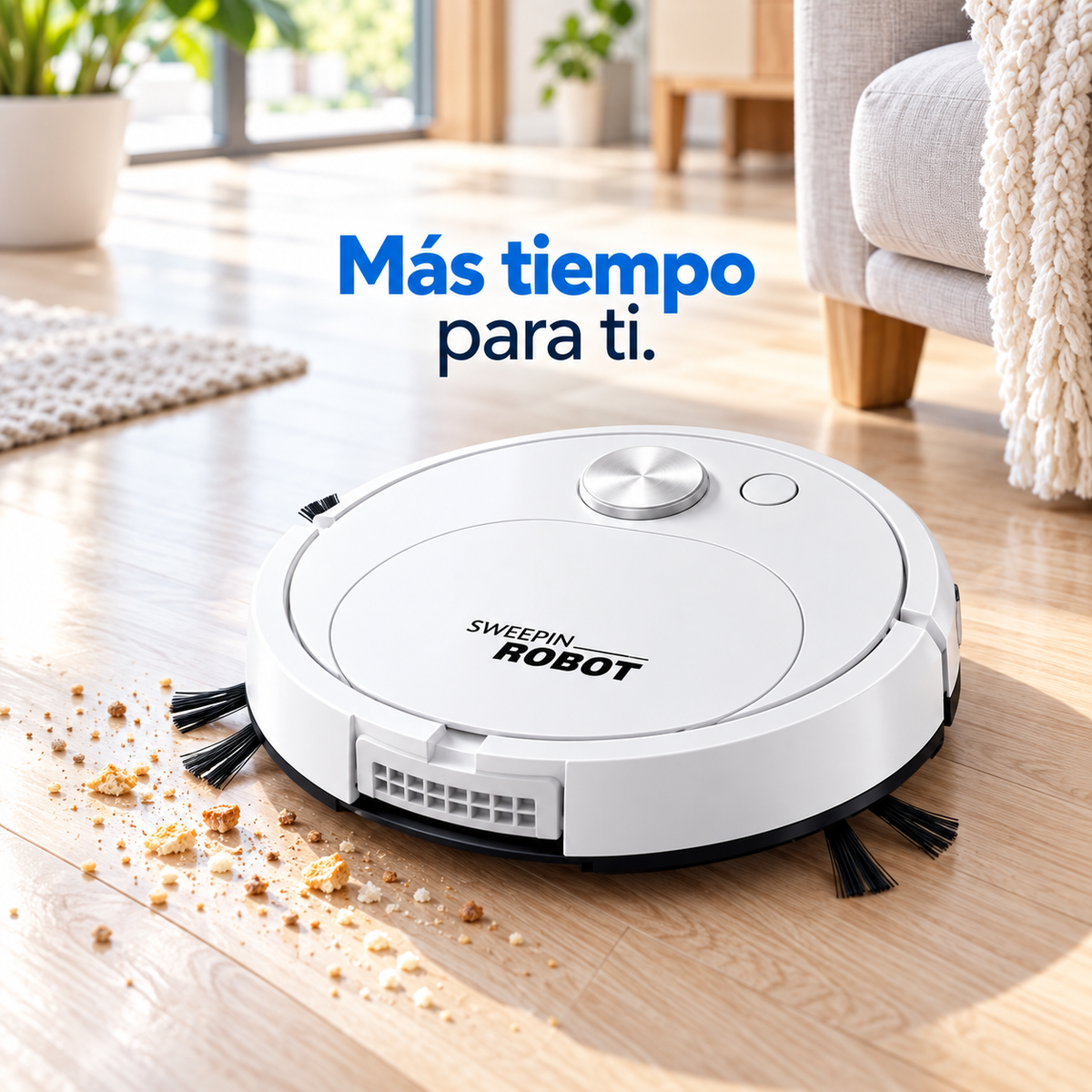 Aspiradora Robot 3 en 1